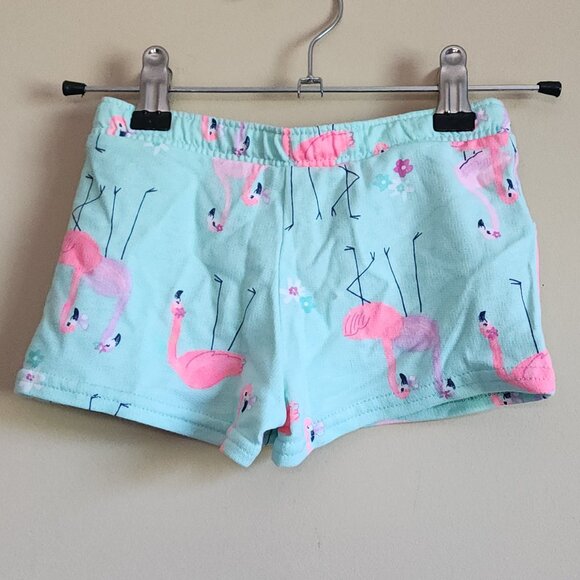 Carter's Baby Girls Flamingo Pull On Pants Mint Green Size 18 Months NWT - Picture 3 of 5